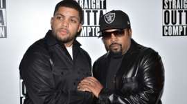 O'Shea Jackson Jr and Ice Cube